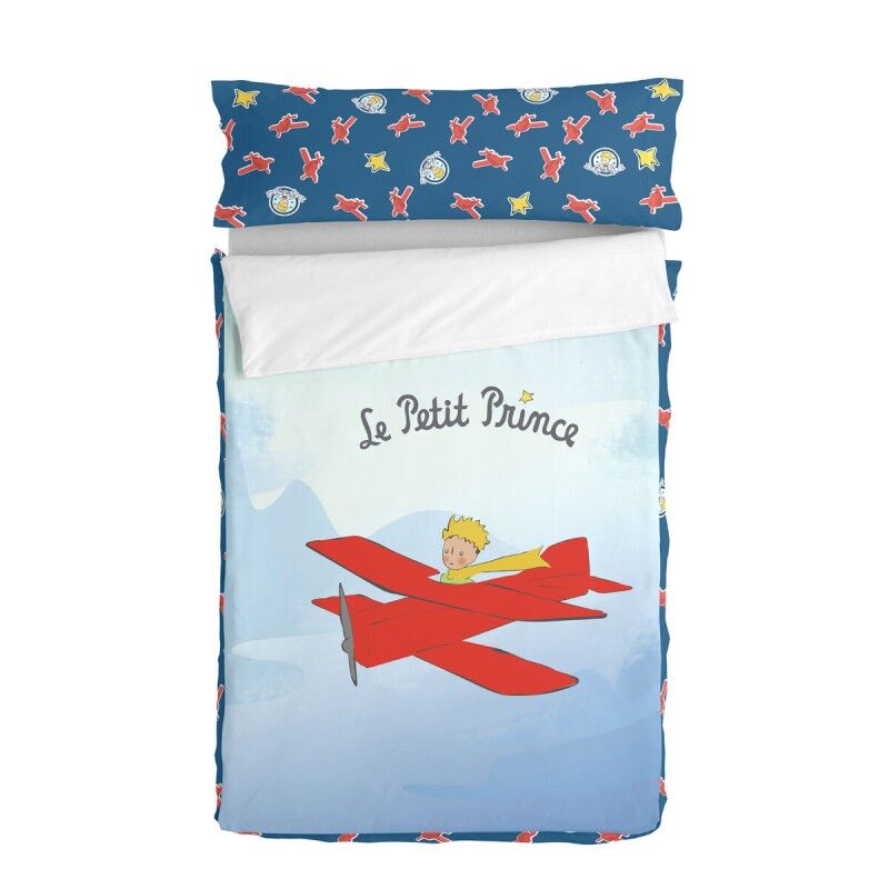 Copripiumone a sacco con Piumone HappyFriday Le Petit Prince Son Avion Multicolore 105 x 200 cm Copripiumone a sacco con Piumone HappyFriday Le Petit Prince Son Avion Multicolore 105 x 200 cm