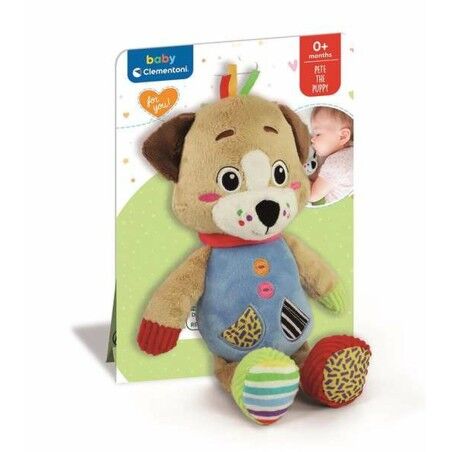 Peluche Clementoni Pete Cane 16 x 22,5 x 8,5 cm