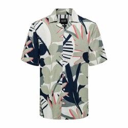 Camicia Only & Sons Onsbertil Reg Visc Linen Casual Manica corta