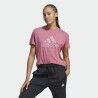 Maglia a Maniche Corte Donna Adidas Winrs 3.0 Rosa chiaro