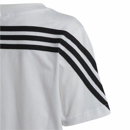 Maglia a Maniche Corte per Bambini Adidas Spider-Man Bianco