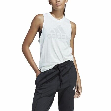Maglia Smanicata da Donna Adidas Future Icons 3.0 Bianco