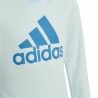 Felpa senza Cappuccio da Bambina Adidas Essentials Azzurro Chiaro