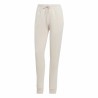 Pantalone Lungo Sportivo Adidas Essentials 3 Stripes Beige Donna