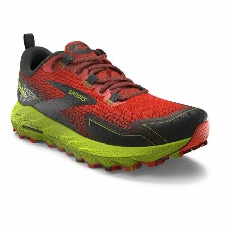 Scarpe Sportive Uomo Brooks Cascadia 18 Rosso
