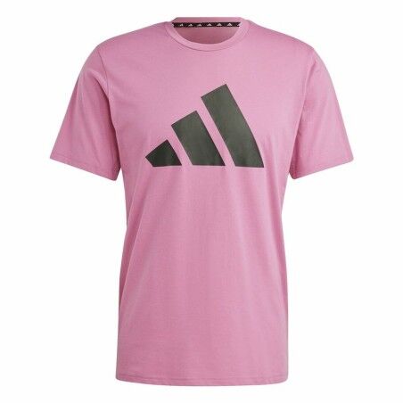Maglia a Maniche Corte Uomo Adidas Training Essentials Prugna (S)