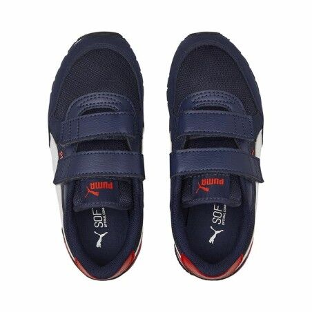 Scarpe da Running per Bambini Puma ST Runner V3 Blu Marino