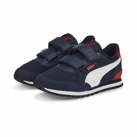 Scarpe da Running per Bambini Puma ST Runner V3 Blu Marino