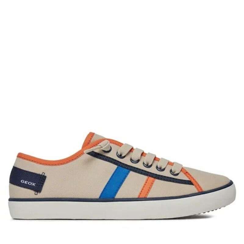 Scarpe Sportive per Bambini Geox Gisli Beige Scarpe Sportive per Bambini Geox Gisli Beige