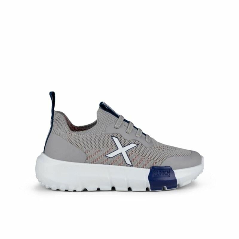 Scarpe Sportive per Bambini Munich Jony Kid 02 Grigio Scarpe Sportive per Bambini Munich Jony Kid 02 Grigio