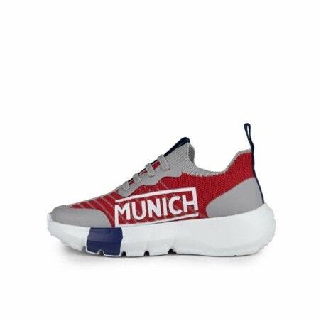Scarpe Sportive per Bambini Munich Jony Kid 02 Grigio