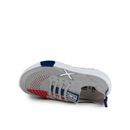 Scarpe Sportive per Bambini Munich Jony Kid 02 Grigio