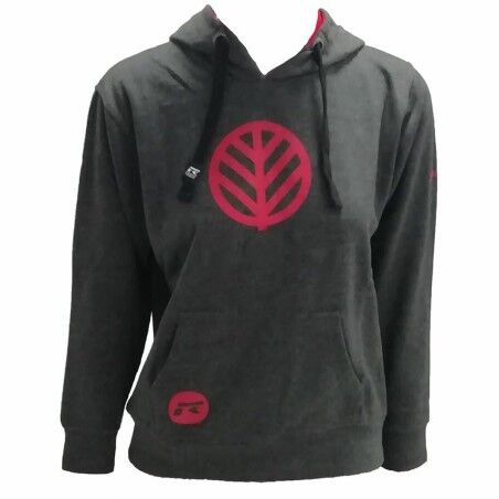 Felpa con Cappuccio Unisex Rox R-Cosmos Nero Grigio scuro