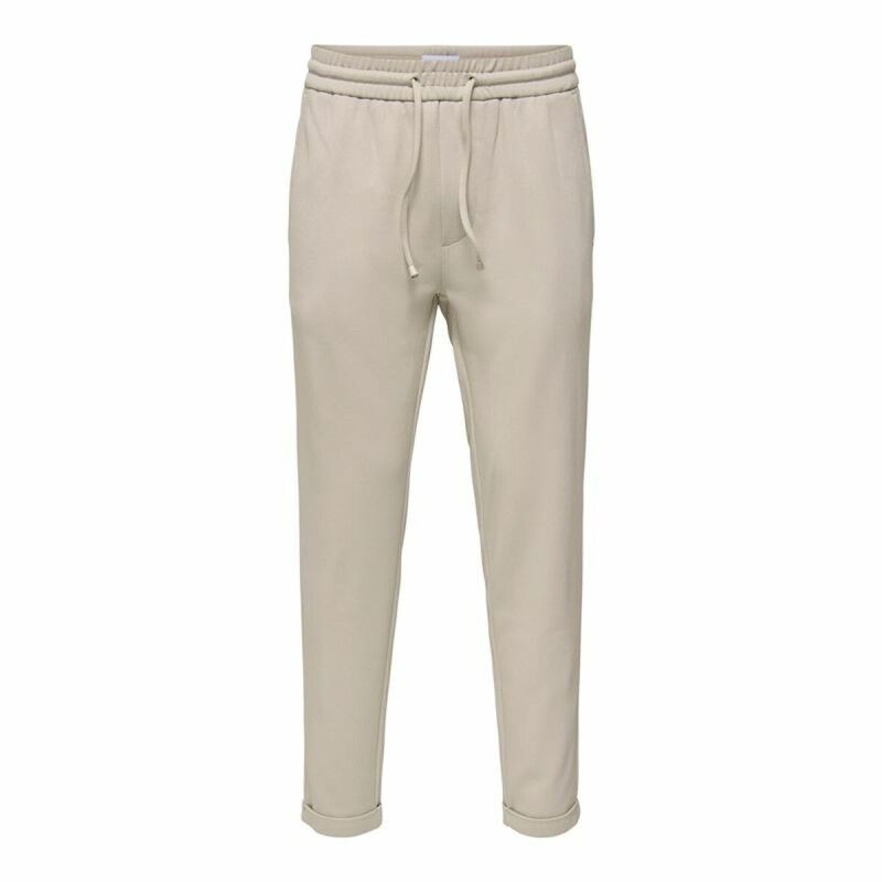 Pantalone di Tuta per Adulti Only & Sons Onslinus Crop Tap 0192 Beige Uomo Pantalone di Tuta per Adulti Only & Sons Onslinus Crop Tap 0192 Beige Uomo