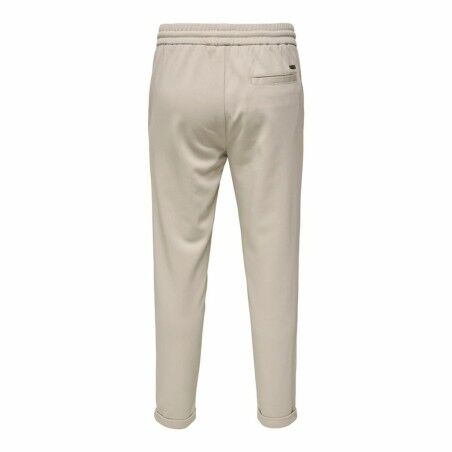 Pantalone di Tuta per Adulti Only & Sons Onslinus Crop Tap 0192 Beige Uomo