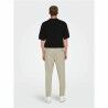 Pantalone di Tuta per Adulti Only & Sons Onslinus Crop Tap 0192 Beige Uomo