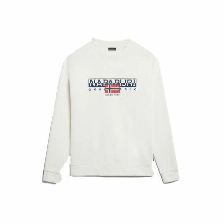 Felpa senza Cappuccio Uomo Napapijri B-Aylmer C Bianco