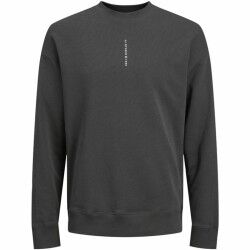 Felpa senza Cappuccio Uomo Jack & Jones Jjmicah Nero