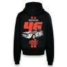 Felpa con Cappuccio Uomo Radikal Revolution WINNERS NEVER QUIT Nero