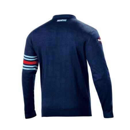 Felpa senza Cappuccio Uomo Sparco Martini Racing Blu scuro