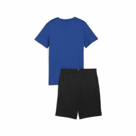 Completo Sportivo per Bambini Puma Essentials Azzurro