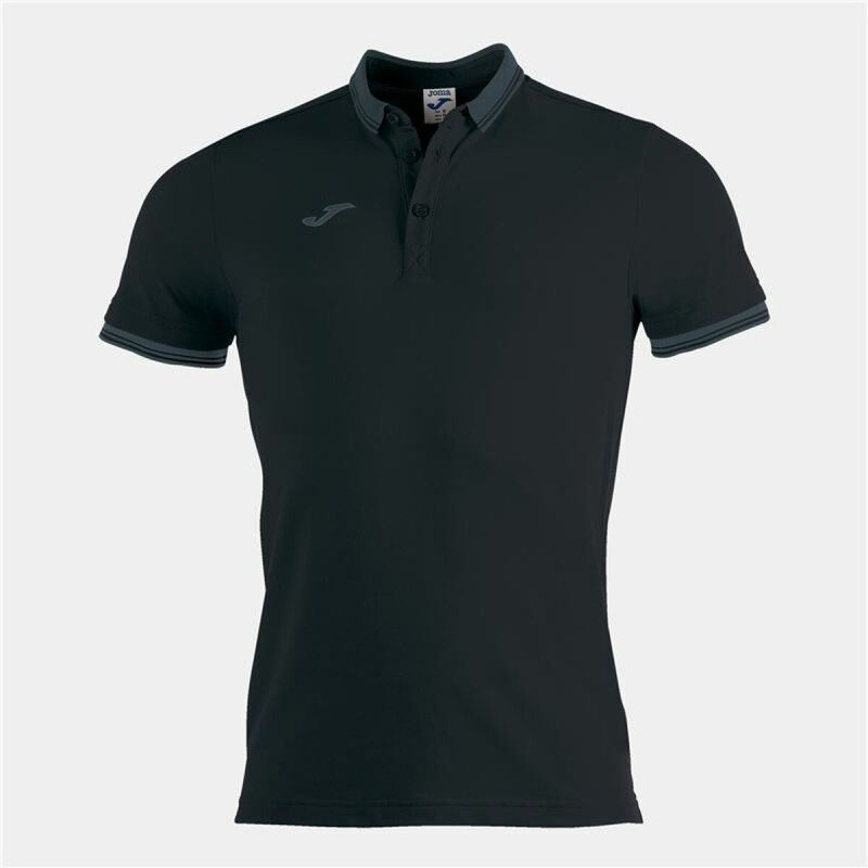 Polo a Maniche Corte Bambino Joma Sport Bali II Nero Polo a Maniche Corte Bambino Joma Sport Bali II Nero