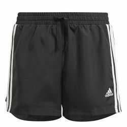 Pantaloncini Sportivi per Bambini Adidas  Designed To Move 3 band Nero