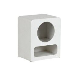 Comodino Home ESPRIT Bianco Legno MDF 40 x 30 x 48 cm
