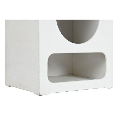 Comodino Home ESPRIT Bianco Legno MDF 40 x 30 x 48 cm