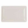 Vassoio per aperitivi La Mediterránea Melammina Bianco Brillante 20 x 13 x 2 cm (24 Unità)
