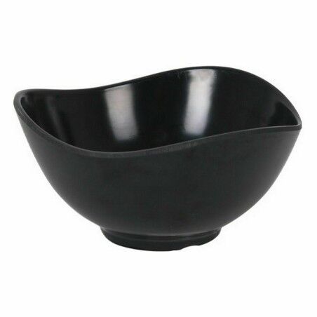 Ciotola per Aperitivi La Mediterránea Melammina Antracite 11,5 X 6 cm (24 Unità)