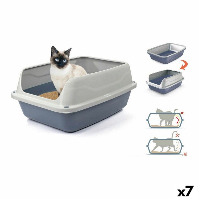 Lettiera per Gatti Georplast Sonic Plastica 44,5 x 34 x 18,5 cm (7 Unità) Lettiera per Gatti Georplast Sonic Plastica 44,5 x 34 x 18,5 cm (7 Unità)