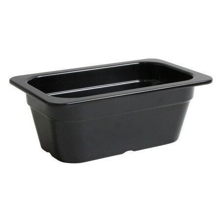 Teglia da Cucina Inde Nero 26,5 x 16,2 x 10 cm (3 Unità)