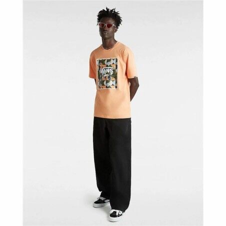 Maglia a Maniche Corte Uomo Vans VN0A5E7YD051 Arancio