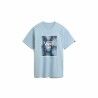 Maglia a Maniche Corte Uomo Vans VN0A5E7YCZI1 Blu cielo