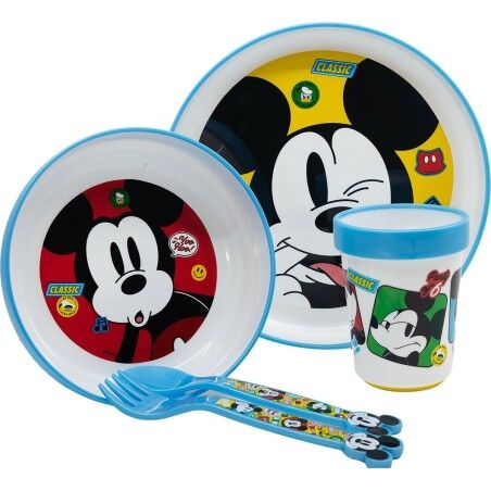 Set di Accessori per Bambini Mickey Mouse CZ11306 Plastica (5 Pezzi)
