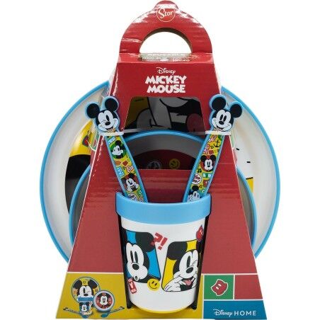 Set di Accessori per Bambini Mickey Mouse CZ11306 Plastica (5 Pezzi)