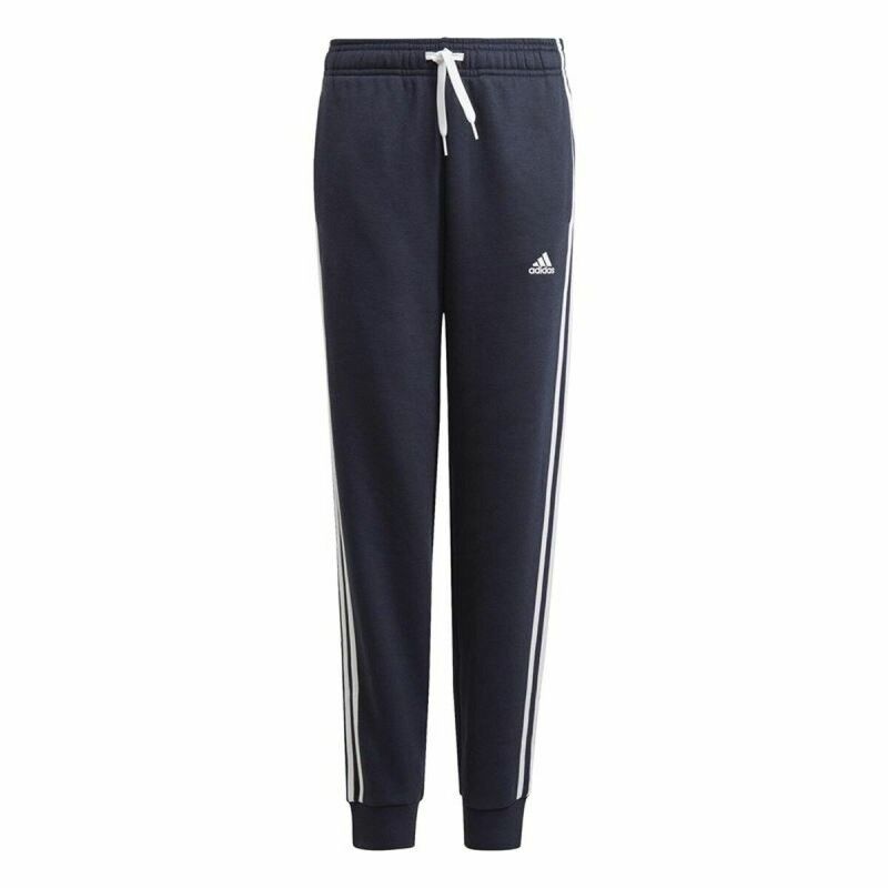 Pantalone di Tuta per Bambini Adidas Essentials 3 Bandas Legend Ink Blu scuro Pantalone di Tuta per Bambini Adidas Essentials 3 Bandas Legend Ink Blu scuro
