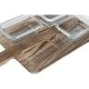 Vassoio per aperitivi Home ESPRIT Naturale 350 ml 39,5 x 20 x 5 cm