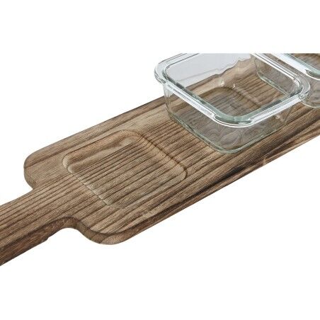 Vassoio per aperitivi Home ESPRIT Naturale 140 ml 43 x 10 x 5,5 cm