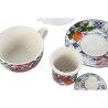 Teiera Home ESPRIT Azzurro Bianco Cristallo Porcellana (2 Unità)