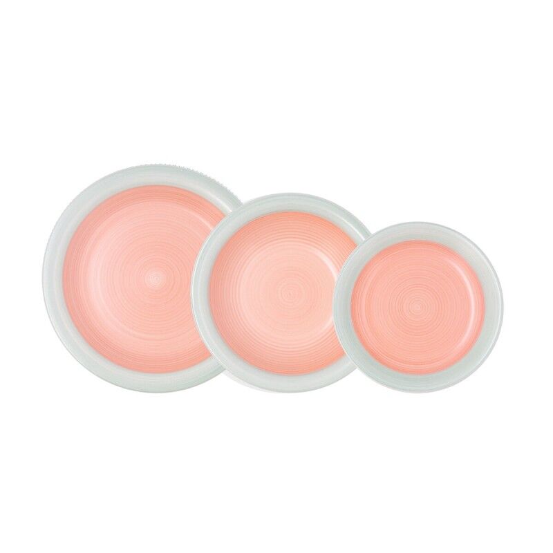 Servizio di Piatti Quid Kaleido Ceramica 18 Pezzi Servizio di Piatti Quid Kaleido Ceramica 18 Pezzi