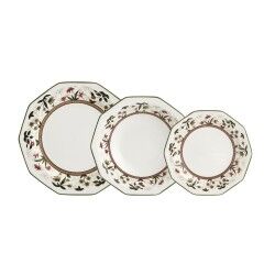 Servizio di Piatti Queen´s By Churchill Assam Multicolore Ceramica 12 Pezzi