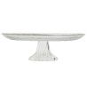 Piatto da pranzo Home ESPRIT Trasparente Dorato Cristallo 29 x 29 x 9,2 cm