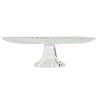 Piatto da pranzo Home ESPRIT Trasparente Cristallo 31 x 31 x 9,5 cm