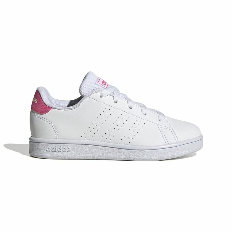 Scarpe da Tennis Casual Bambino Adidas Advantage Infantil Bianco Scarpe da Tennis Casual Bambino Adidas Advantage Infantil Bianco
