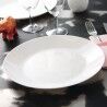 Piatto da pranzo Luminarc Zelie Bianco Vetro Ø 25 cm (12 Unità)