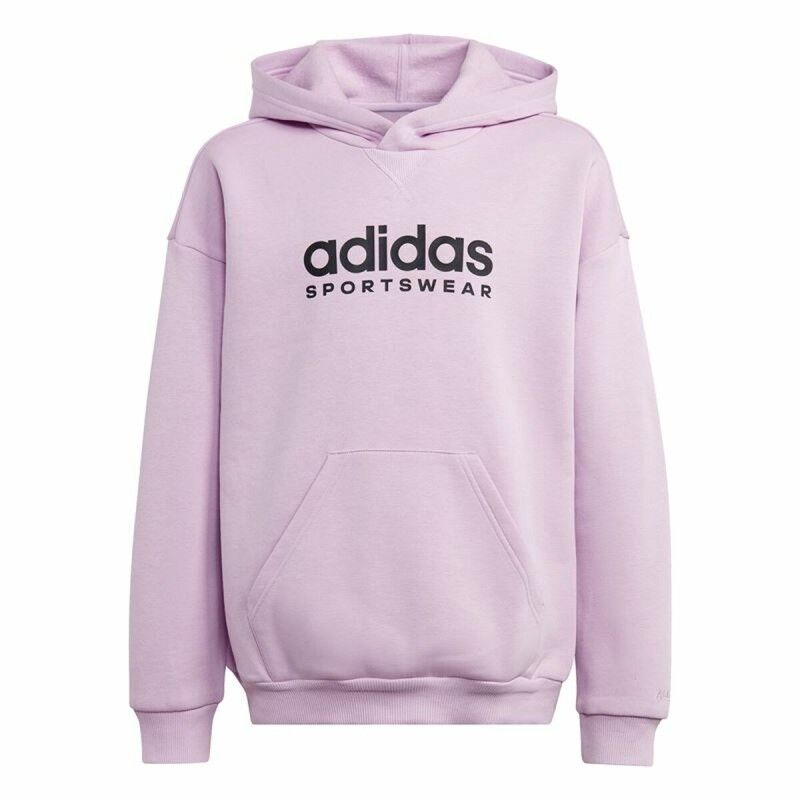 Felpa con Cappuccio da Bambina Adidas All Szn Hd Rosa Felpa con Cappuccio da Bambina Adidas All Szn Hd Rosa