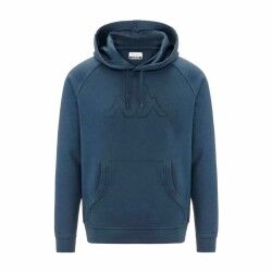 Felpa con Cappuccio Uomo Kappa Zaiver Azzurro