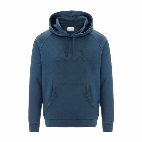 Felpa con Cappuccio Uomo Kappa Zaiver Azzurro